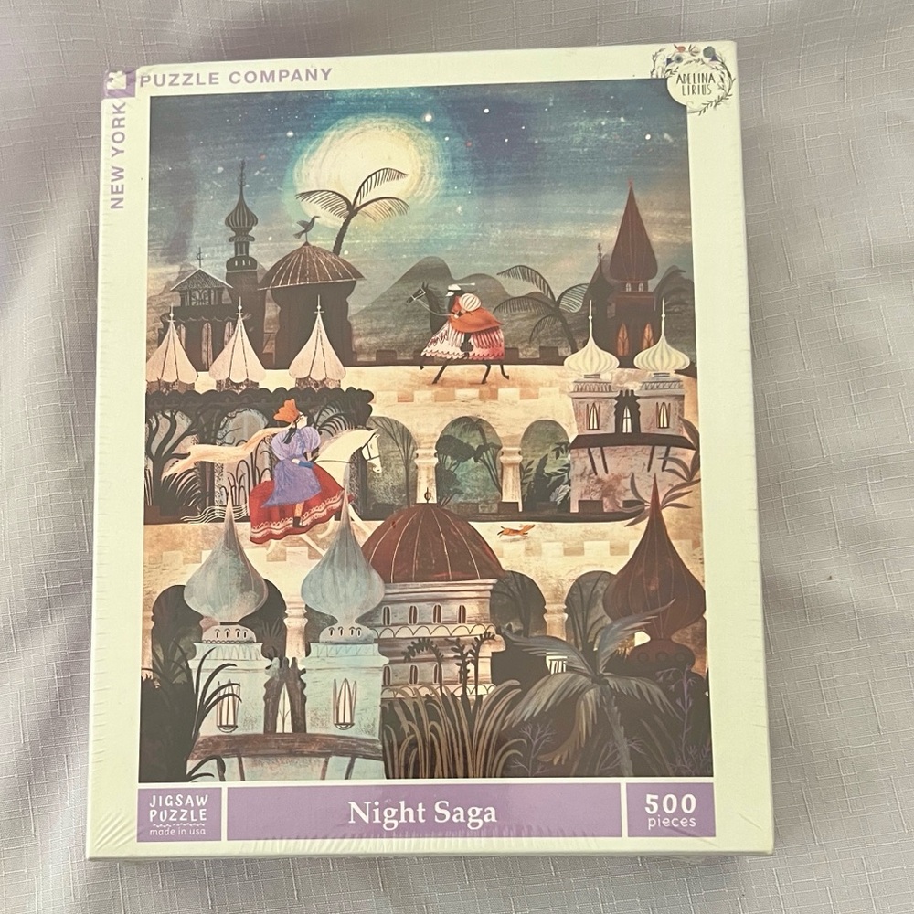 New / New York Puzzle Company / Adelina Lirius ~ Night Saga / 500 Pieces